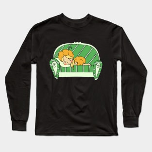 pumpkin girl Long Sleeve T-Shirt